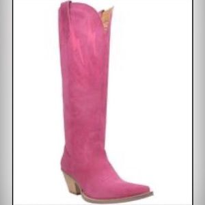 pink western boots